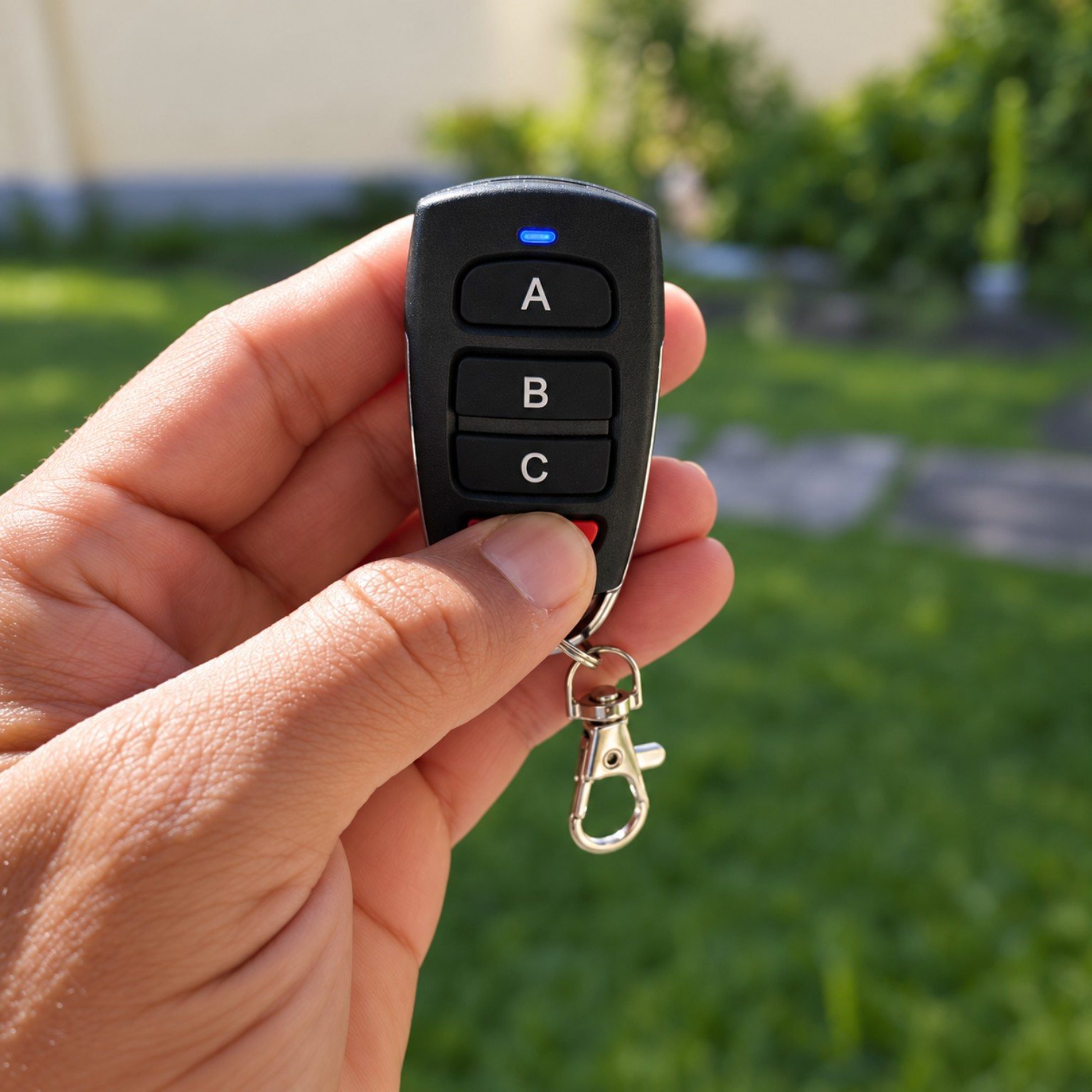 Controle remoto para acionamento de portão