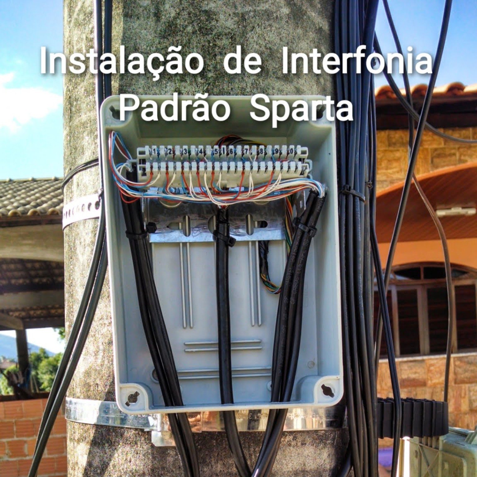 Depois: organização da interfonia no padrão Sparta